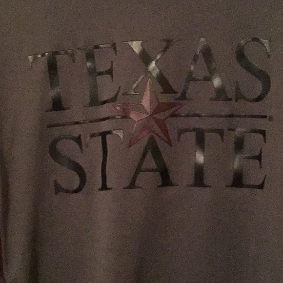 Texas State Poly Long Sleeve Top sz L - Picture 2 of 4